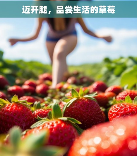 迈开腿，品尝生活的草莓