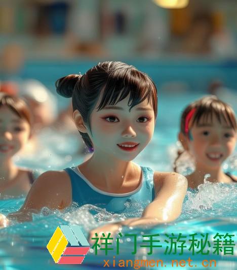 游水馆里的两个教练孟月月怎么协助学员完成游水愿望？