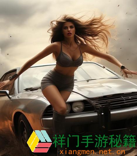 户外轿车遭受地震的惊险瞬间