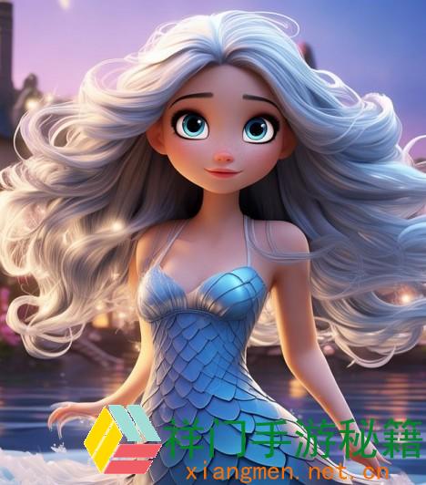 神话小镇Popo美人鱼的奇幻冒险与友谊之旅